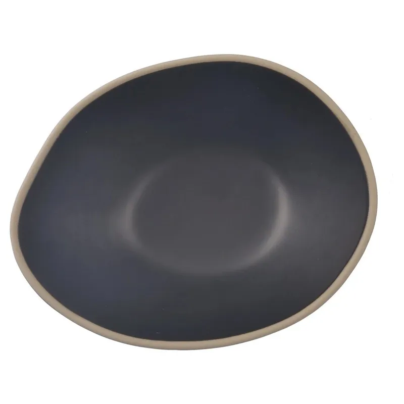 Miseczka Na Przekąski 130 ml Kamionka Tea Time Do Zmywarki MEBLIVA - Czarna
