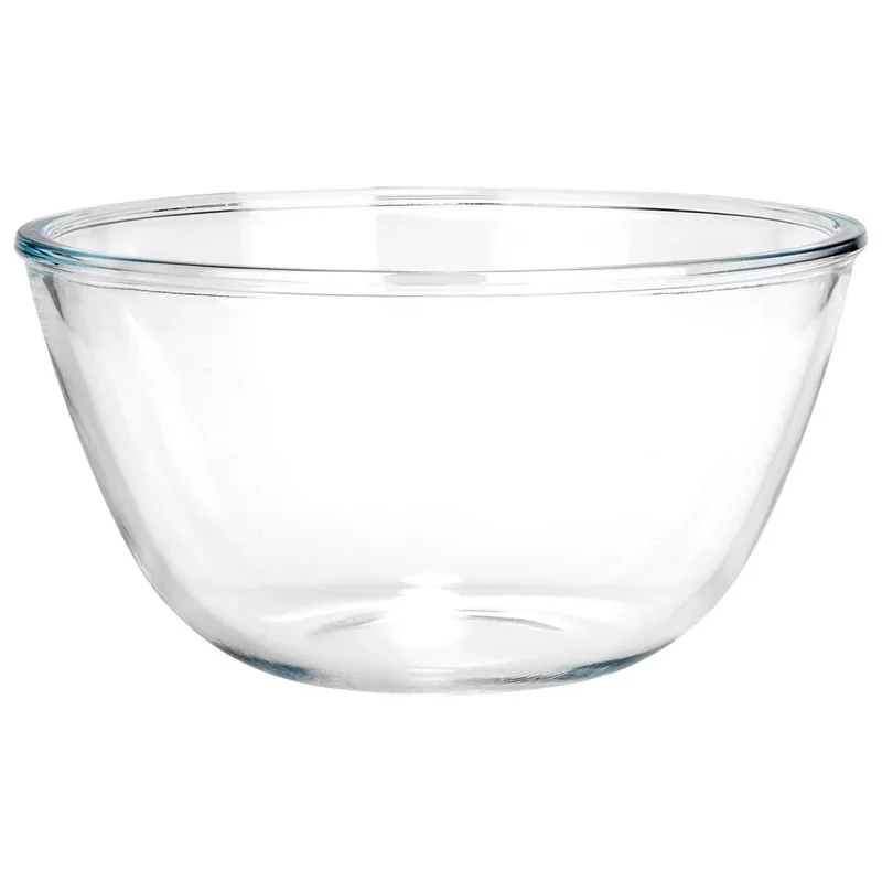 Miska Sałatkowa Szklana 17 cm, 1 l 2 szt. MEBLIVA