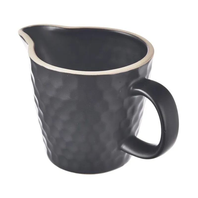 Mlecznik Kamionkowy TEA TIME 100 ml Z Uchem Do Zmywarki MEBLIVA - Czarny