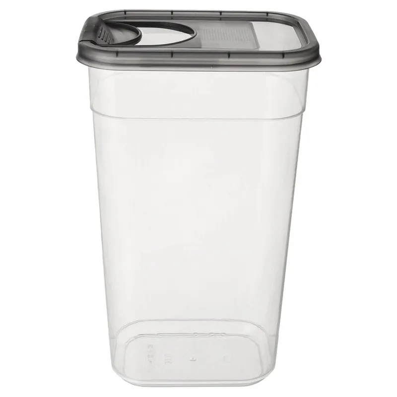 Pojemnik Na Kapsułki Karmę Sypkie 3,2 l Z Dozownikiem 27,5 x 16,5 MEBLIVA