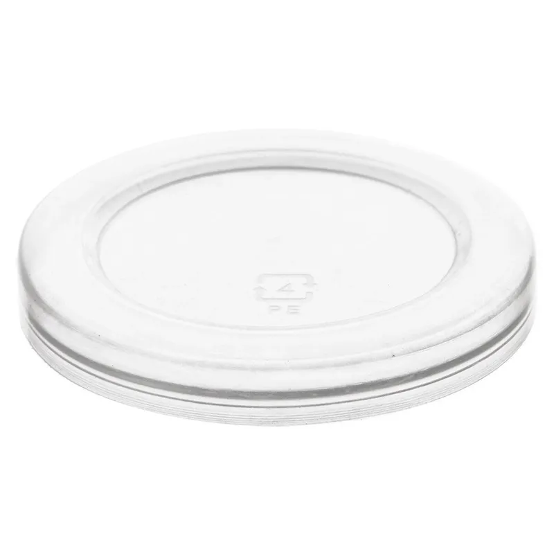 Zestaw 12 Pokrywek Do Słoika Jogurt 55 cm Szczelna Desery 130 ml MEBLIVA