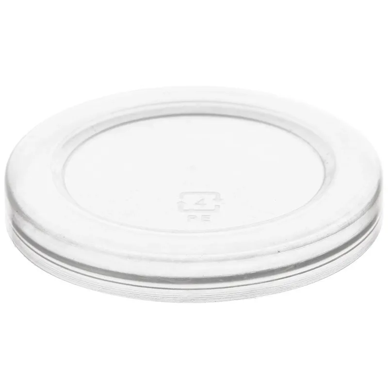Zestaw 12 Pokrywek Do Słoika Jogurt 68 cm Szczelna Desery 300 ml MEBLIVA