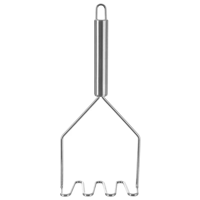 Ubijak Do Ziemniaków Tłuczek Do Puree Stal Nierdzewna 24 cm MEBLIVA