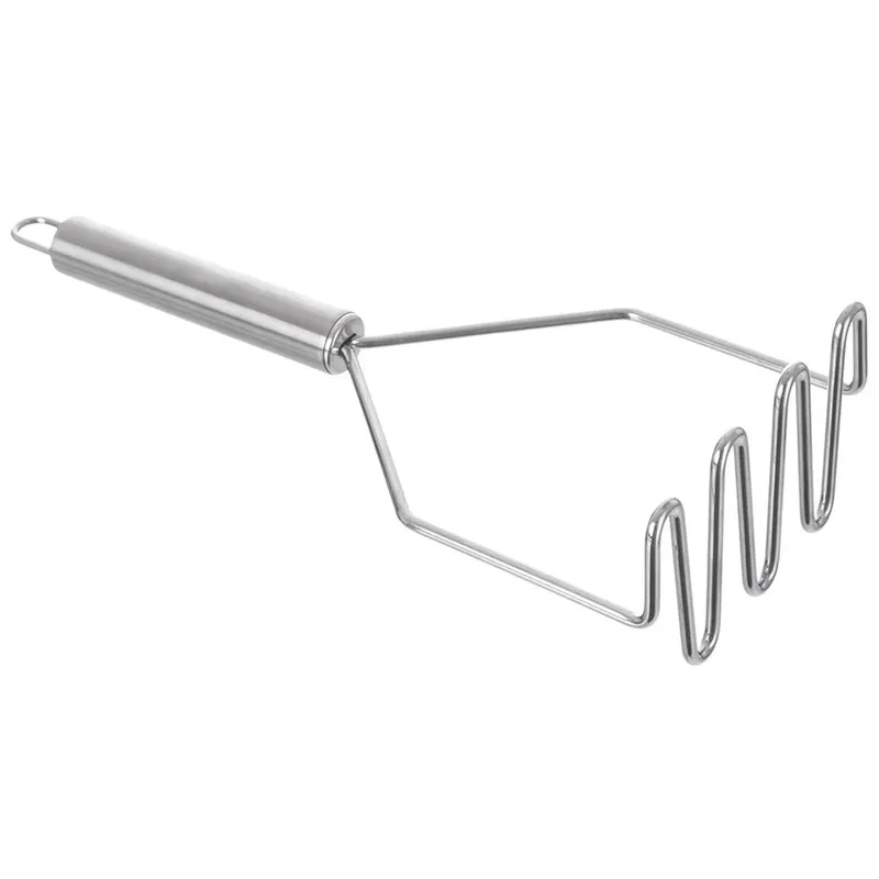 Ubijak Do Ziemniaków Tłuczek Do Puree Stal Nierdzewna 24 cm MEBLIVA
