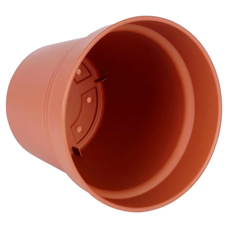 Zestaw Doniczek Okrągłych PROGARDEN 17 cm 3 szt. Ceglane GARDIVA