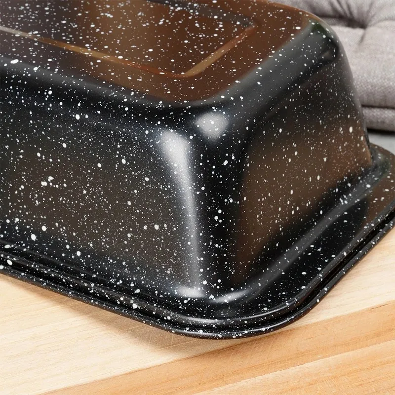 Forma Do Chleba Granitowa 25,5 x 13 cm Stal Węglowa MEBLIVA