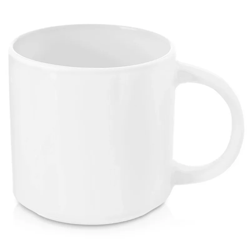 Kubek Porcelanowy MONA 330 ml MEBLIVA - Biały