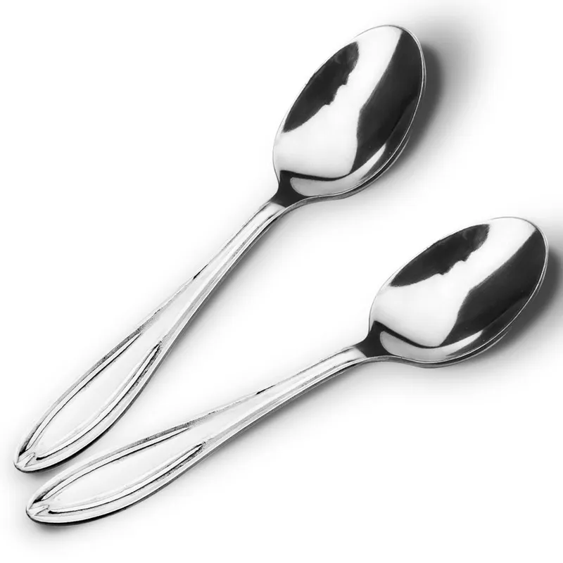 Łyżeczki Do Kawy Espresso Stal Nierdzewna CONIC 6 Sztuk 12 cm MEBLIVA