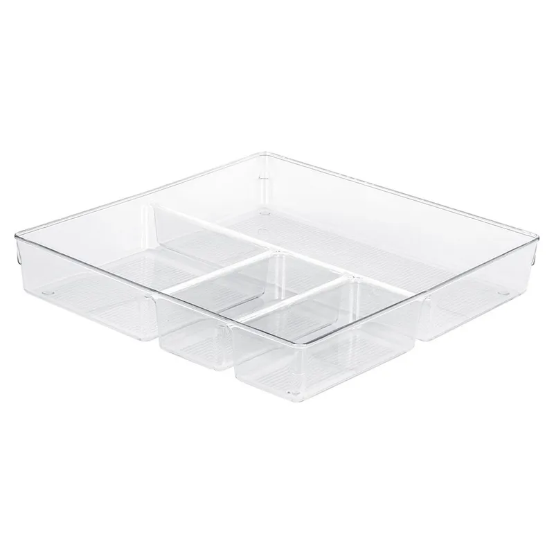 Organizer Do Szuflady Z Przegródkami 31 x 31 x 5,5 cm 4 Przegródki MEBLIVA