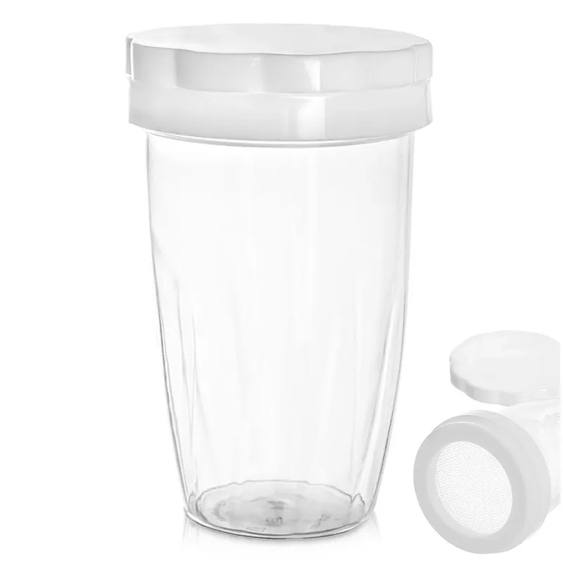 Pojemnik Sitko Dozownik Na Cukier Cynamon 250 ml Tworzywo 11 x 7 cm MEBLIVA