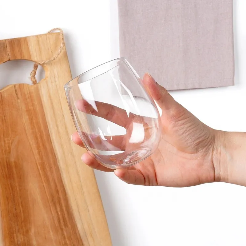 Szklanka Do Drinka Whisky Akrylowa 450 ml Nietłukąca Do Zmywarki MEBLIVA
