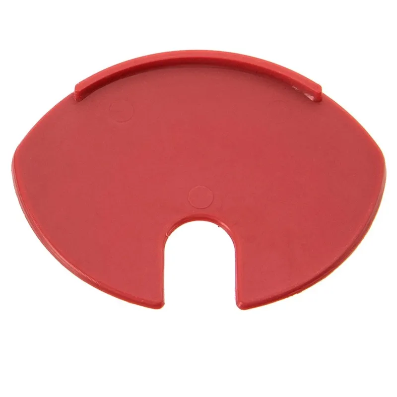 Otwieracz Do Puszek 2w1 6 szt 4,5 x 3,5 cm Nakładka MEBLIVA - Czerwony