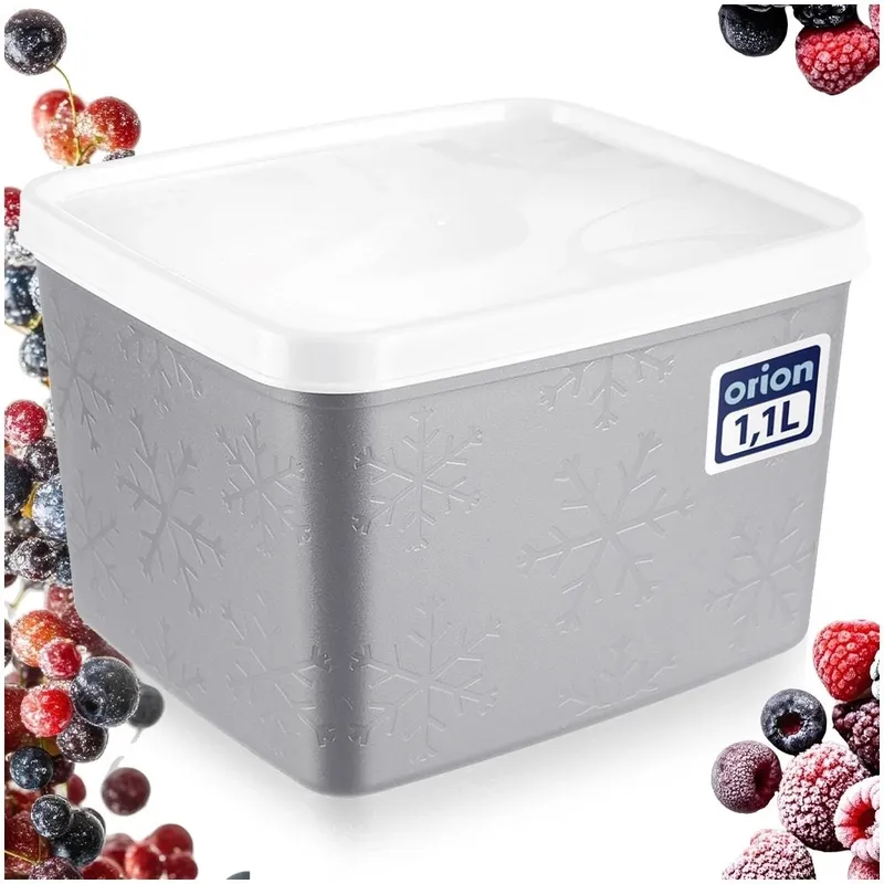 Pojemnik Na Żywność Sypką Szczelny 11 l Zmywarka Mrożenie 14 x 12 MEBLIVA