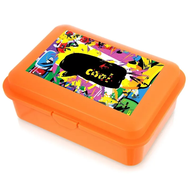 Pojemnik Lunchbox Śniadaniowy 750 ml Zmywarka Mikrofala 18 x 13 cm MEBLIVA