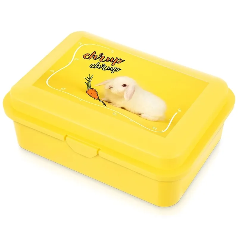 Pojemnik Lunchbox Śniadaniowy 750 ml Zmywarka Mikrofala 18 x 13 cm MEBLIVA