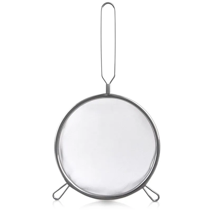 Sitko Kuchenne Stalowe Z Uchwytem 20 cm MEBLIVA