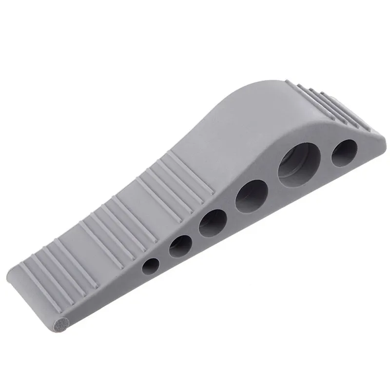 Stoper Klin Do Drzwi Gumowy Ogranicznik Podłogowy 12 cm MEBLIVA - Szary
