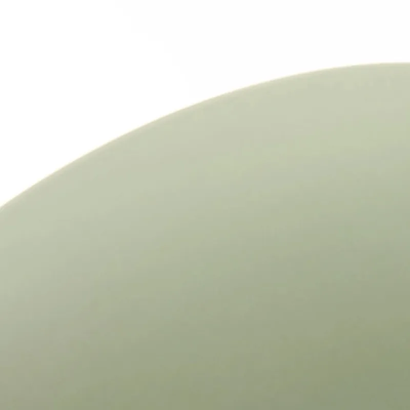 Talerz Deserowy Ceramiczny GLAZE 20,5 cm Szkliwiony MEBLIVA - Zielony