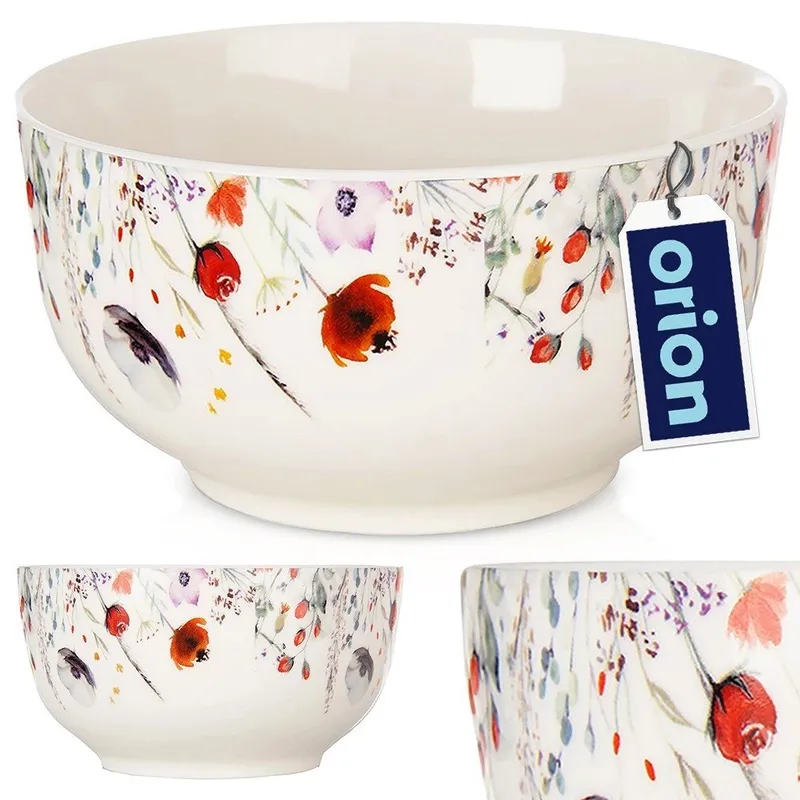 Miseczka Porcelanowa MAKI 13 cm 500 ml Do Zmywarki I Mikrofali MEBLIVA