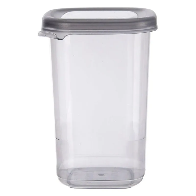 Pojemnik Na Sypkie Piętrowany 450 ml Szczelny Uniwersalny 12 x 8 cm MEBLIVA