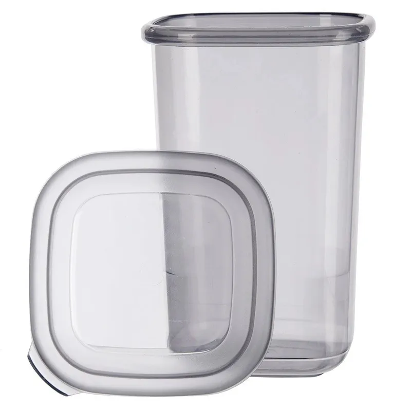 Pojemnik Na Sypkie Piętrowany 450 ml Szczelny Uniwersalny 12 x 8 cm MEBLIVA