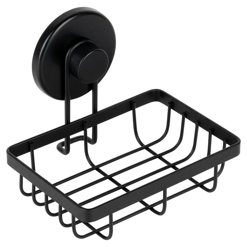 Półka Pod Prysznic Metalowa Mała Na Przyssawkę 135 cm BS MEBLIVA - Czarna