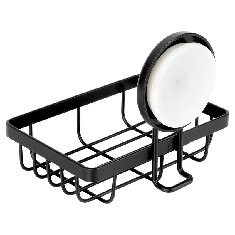 Półka Pod Prysznic Metalowa Mała Na Przyssawkę 135 cm BS MEBLIVA - Czarna