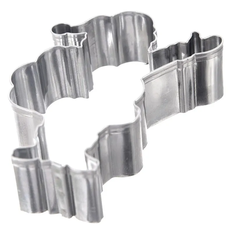 Wykrawacz Do Ciastek Mikołaj 7,3 x 5,5 cm Stal Nierdzewna MEBLIVA