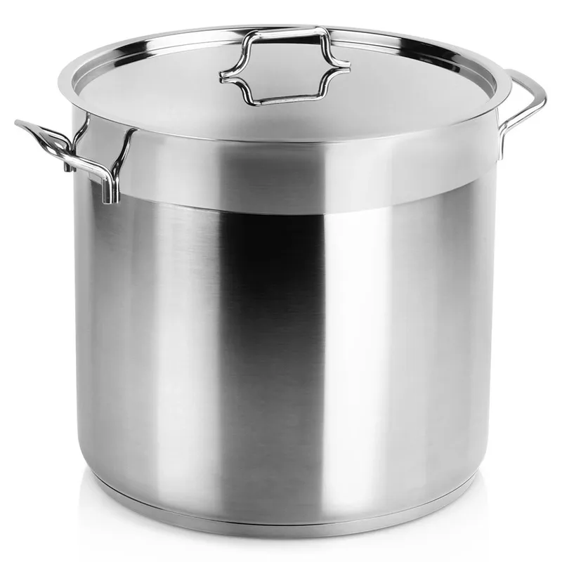 Garnek Stalowy 18,2 l ANETT Mega 30 cm Indukcja Zmywarka MEBLIVA