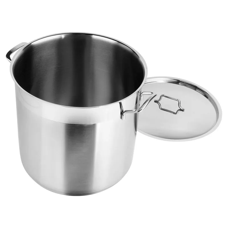 Garnek Stalowy 18,2 l ANETT Mega 30 cm Indukcja Zmywarka MEBLIVA