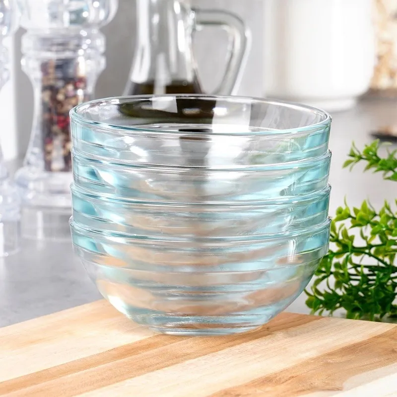 Miseczki Szklane 12 cm, 275 ml 4 szt. MEBLIVA