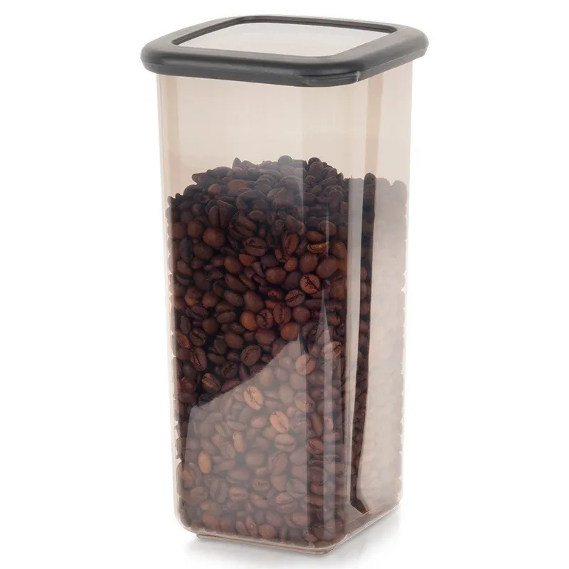 Pojemnik Na Sypkie Piętrowany 1,6 l EXCELLENT Zamykany 22,5 x 11 cm MEBLIVA