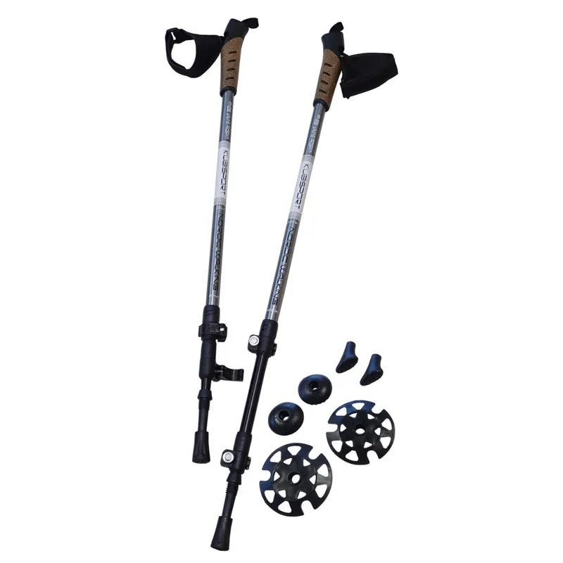 Kije Trekkingowe Regulowane Składane Z Szybkozłączką 72-140 cm MOVEMANIA