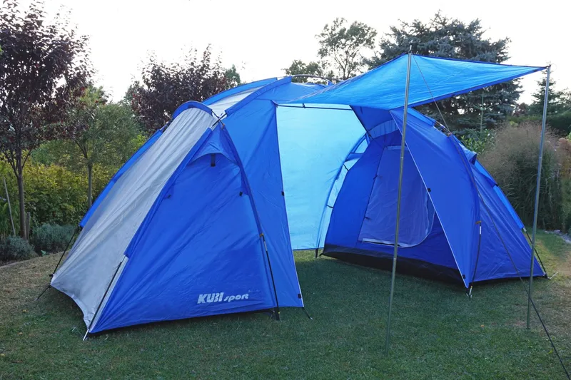 Namiot Rodzinny 4 Osobowy Turystyczny Kempingowy Outdoor MOVEMANIA