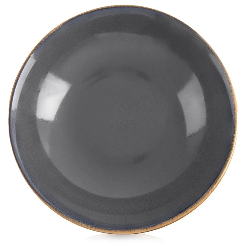 Talerz Głęboki 900 ml Ceramika Glaze Do Zup Makaronów MEBLIVA - Różowy