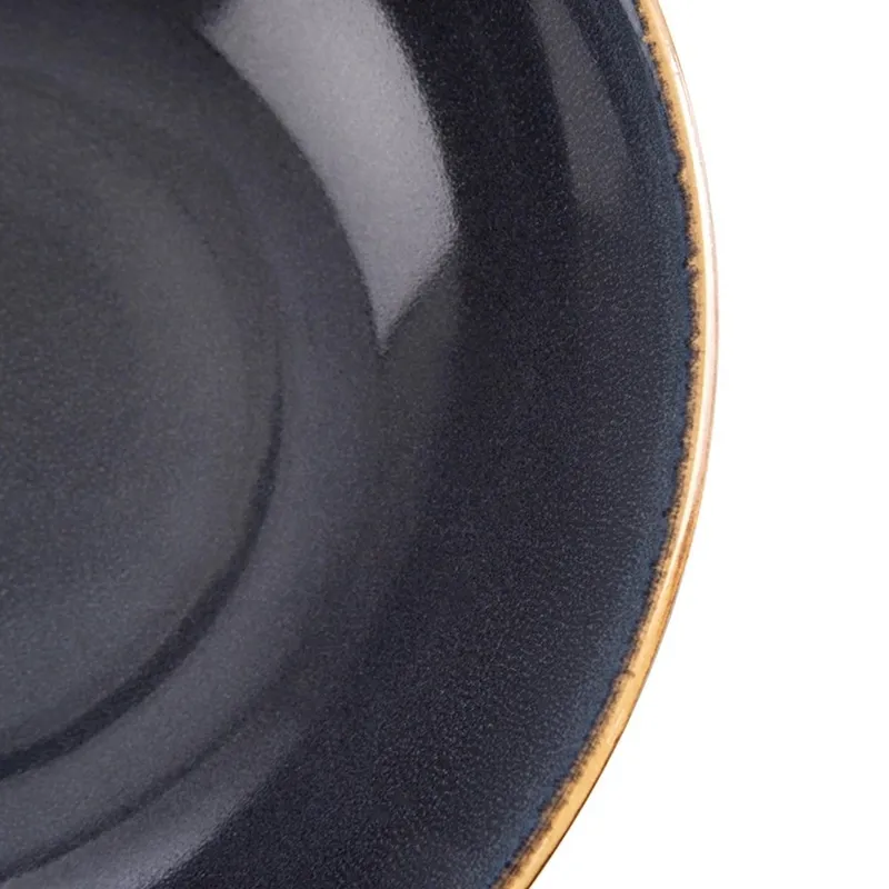 Talerz Głęboki 900 ml Ceramika Glaze Do Zup Makaronów MEBLIVA - Różowy