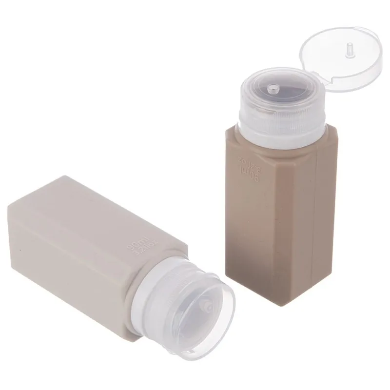 Butelki Podróżne Zestaw 4 szt. Silikon 90 ml Szczelne Etui 16 x 16 MEBLIVA