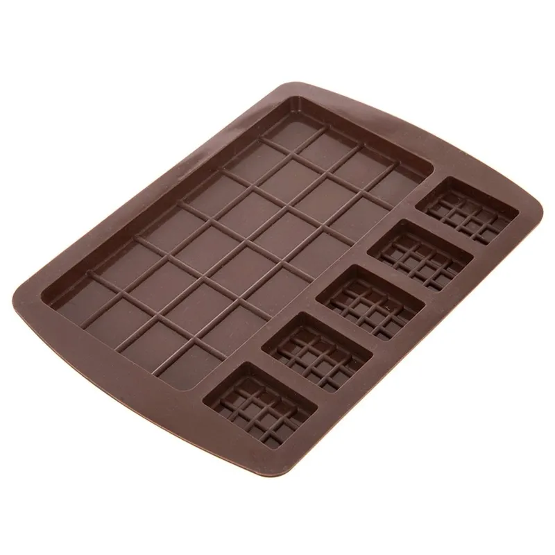 Forma Silikonowa Do Czekolady 1 Duża I 5 Mini Tabliczek MEBLIVA