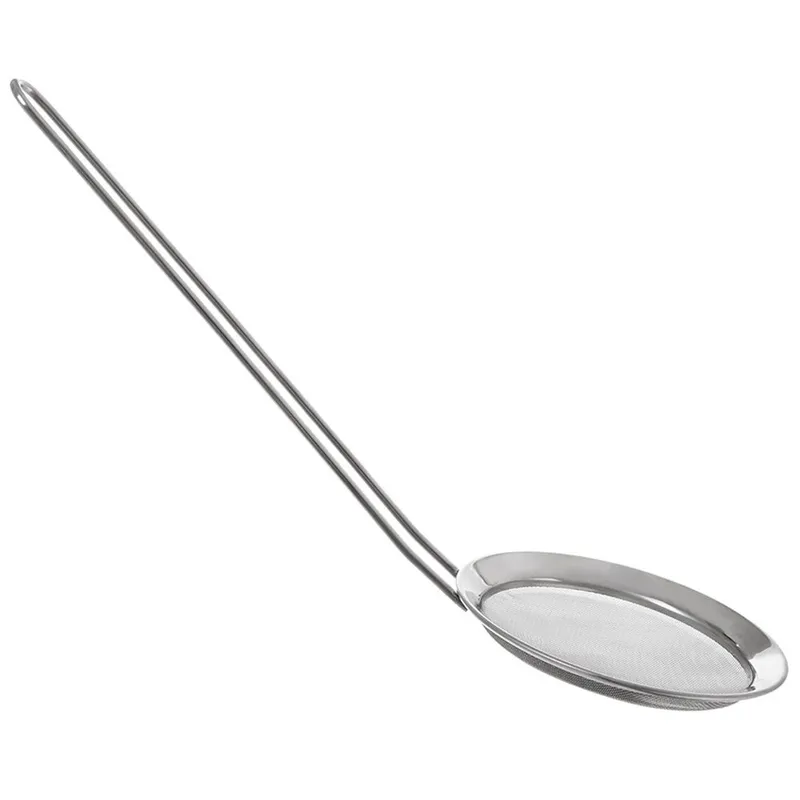 Sitko Kuchenne Cedzak Ø12,5 cm Stal Nierdzewna Gęste Oczko Zmywarka MEBLIVA