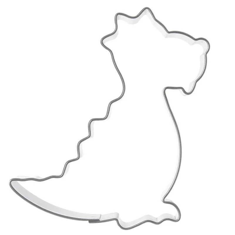 Wykrawacz Do Ciastek Dinozaur 6,5 cm Stal Nierdzewna Do Zmywarki MEBLIVA