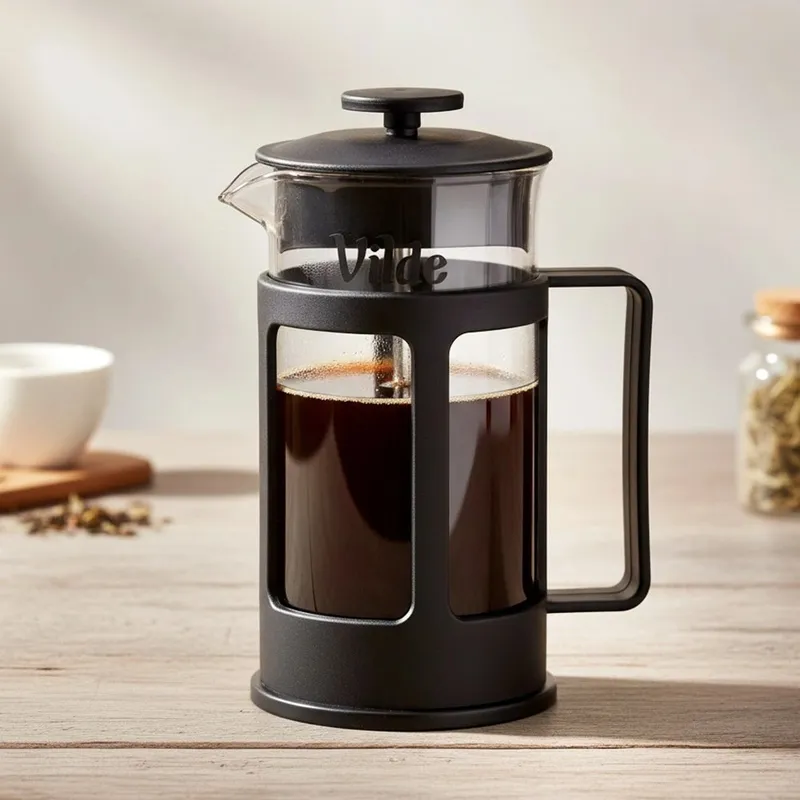 Zaparzacz Tłokowy French Press Kawa Herbata 350 ml Szkło MEBLIVA