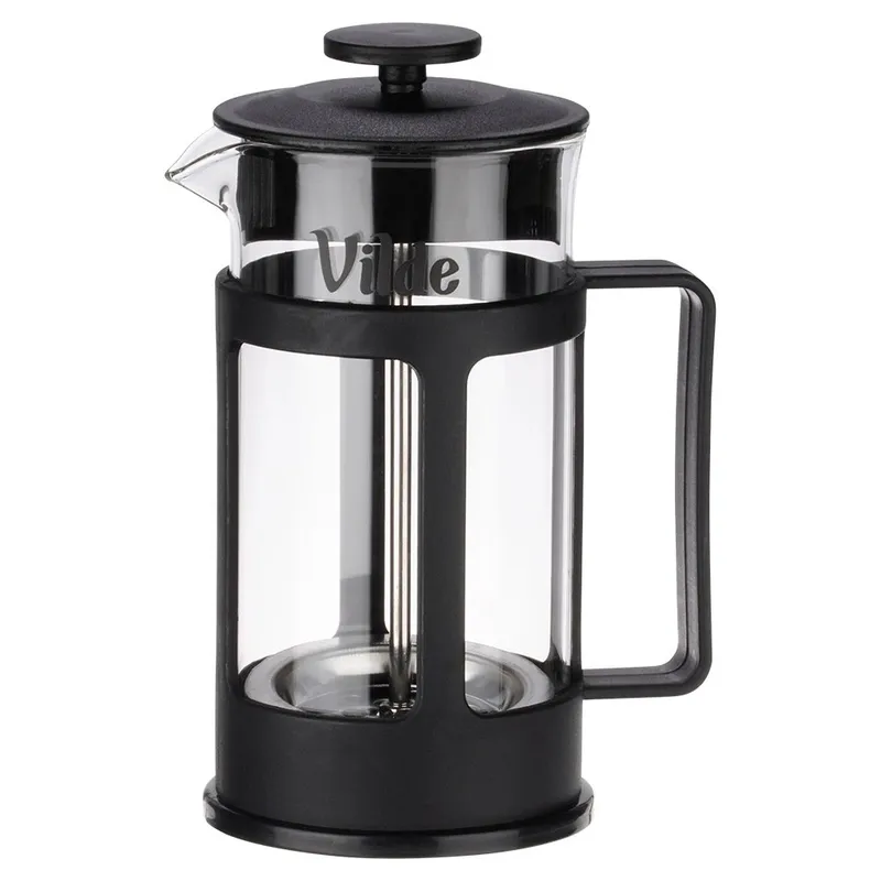 Zaparzacz Tłokowy French Press Kawa Herbata 350 ml Szkło MEBLIVA