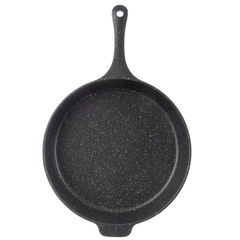 Głęboka Patelnia Granitowa 28 cm 3 l Grande Do Duszenia MEBLIVA