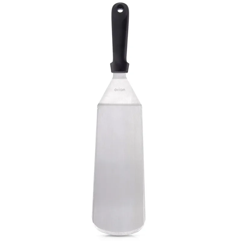 Łopatka Kuchenna Długa 38 cm Stalowa Do Pizzy Mięsa Omletów MEBLIVA