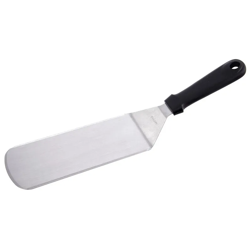 Łopatka Kuchenna Długa 38 cm Stalowa Do Pizzy Mięsa Omletów MEBLIVA
