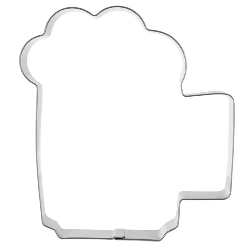 Wykrawacz Do Ciastek Stalowy Kufel Piwa Forma Do Pierników Stal MEBLIVA