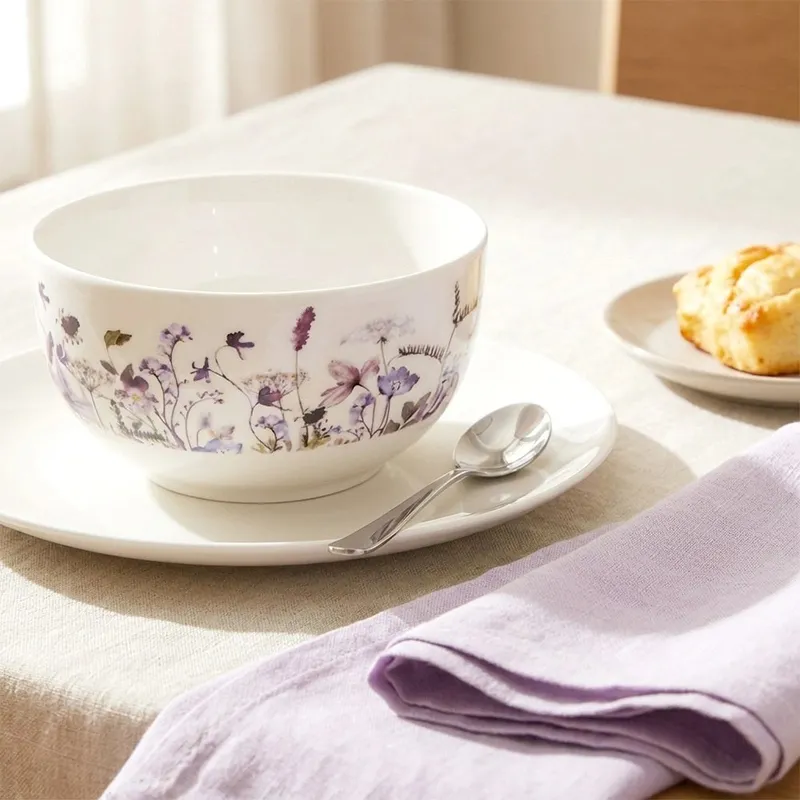 Miseczka Porcelanowa 500 ml Louka Miska Na Zupę Płatki Salaterka MOVEMANIA