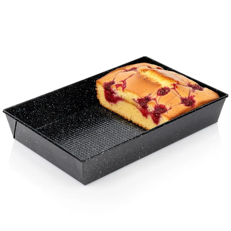 Forma Do Pieczenia Ciast Mięs Zapiekanek Granitowa 36 x 24 x 6 cm MEBLIVA