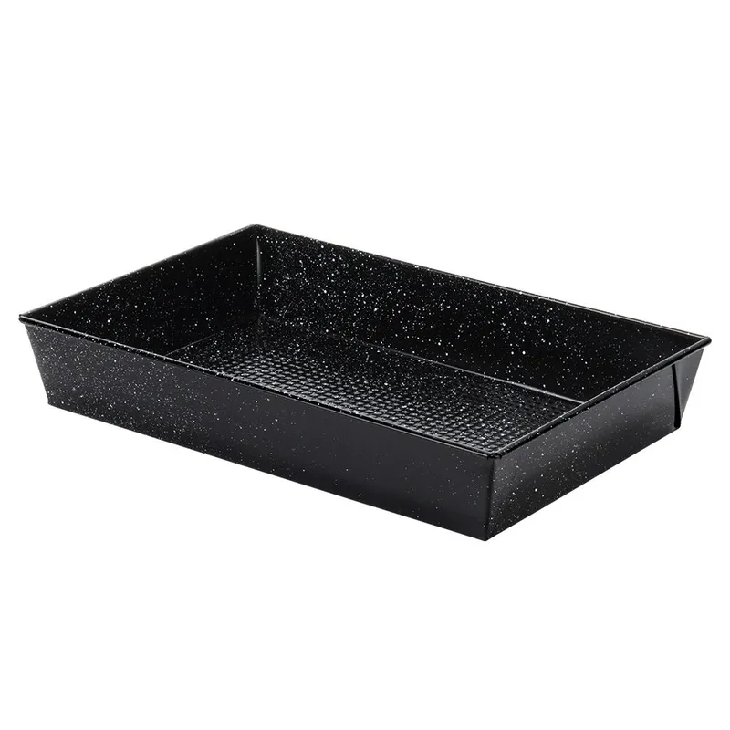 Forma Do Pieczenia Ciast Mięs Zapiekanek Granitowa 36 x 24 x 6 cm MEBLIVA
