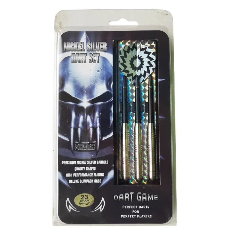 Lotki Rzutki Do Darta Stalowa Igła Shark Nickel-Brass 23 g MOVEMANIA